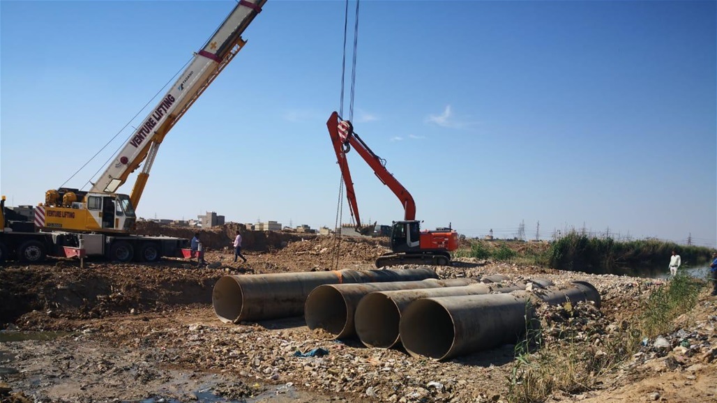 امانة بغداد: استئناف العمل بانشاء معبر شمال العاصمة 