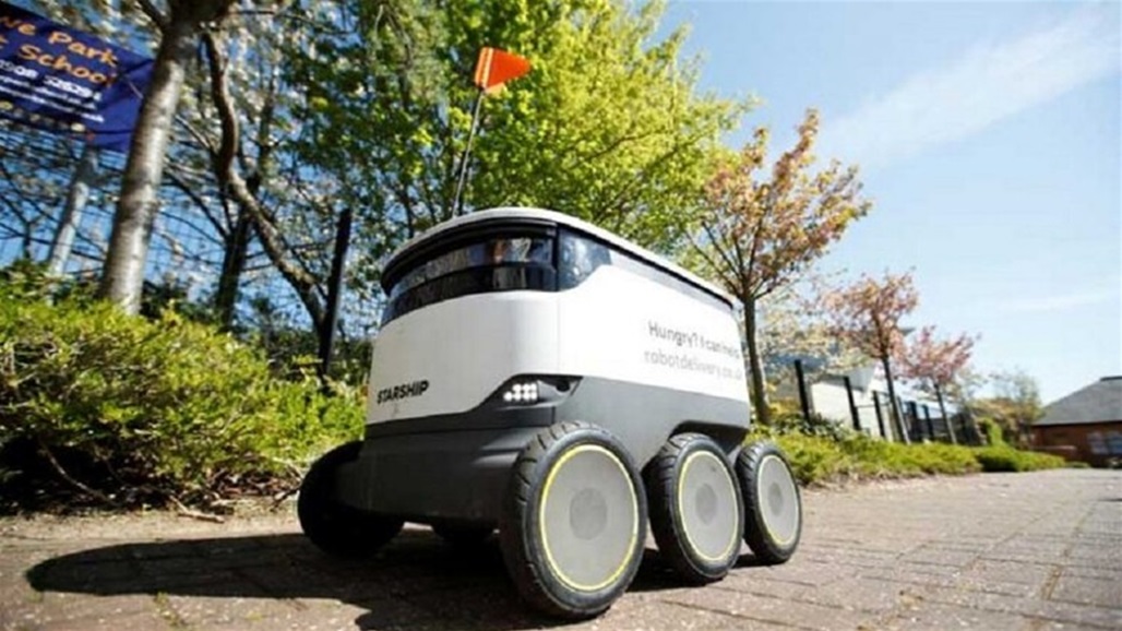 في زمن الكورونا.. روبوتات توصل الحاجيات منزليا بمدينة بريطانية