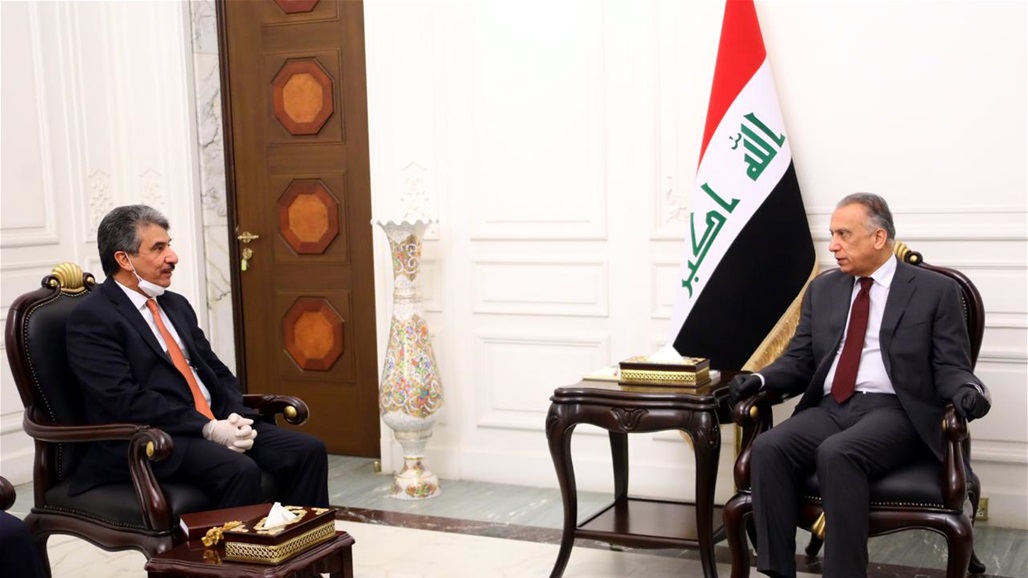 السفير الكويتي يؤكد للكاظمي ضرورة تفعيل نتائج مؤتمر إعمار العراق الذي اقيم بالكويت
