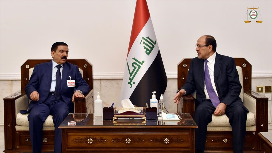 خلال استقباله وزير الدفاع.. المالكي يدعو لتوفير الدعم الكامل للوزارة
