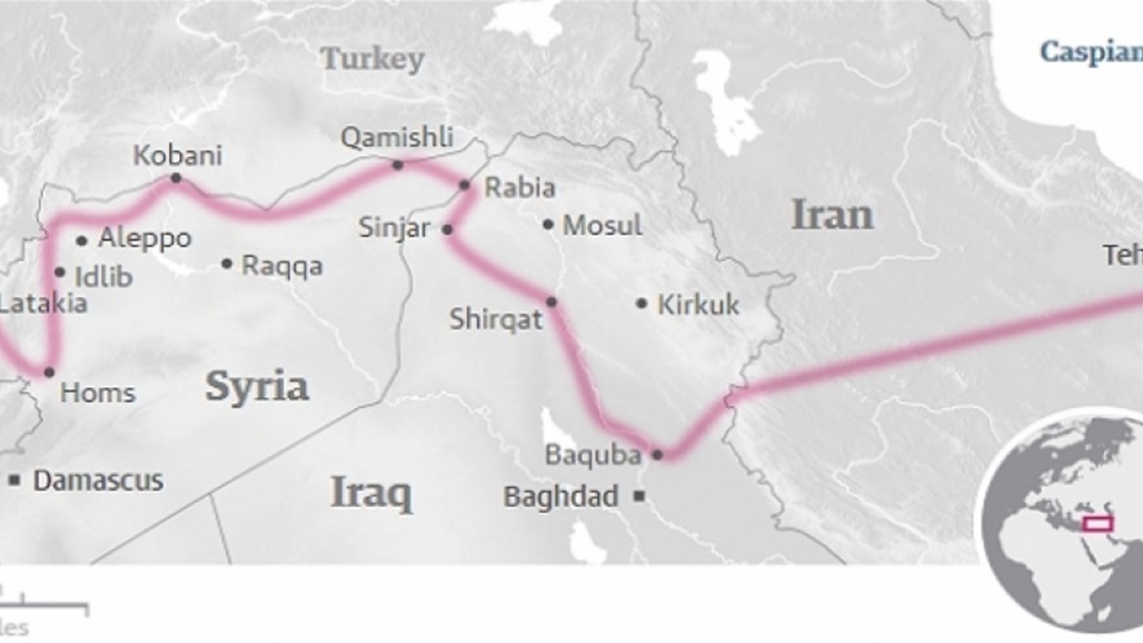 تجميد مشروع طريق طهران ــ دمشق عبر العراق