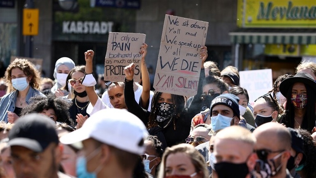 احتجاجات في عاصمتين اوروبيتين على مقتل "فلويد" في الولايات المتحدة