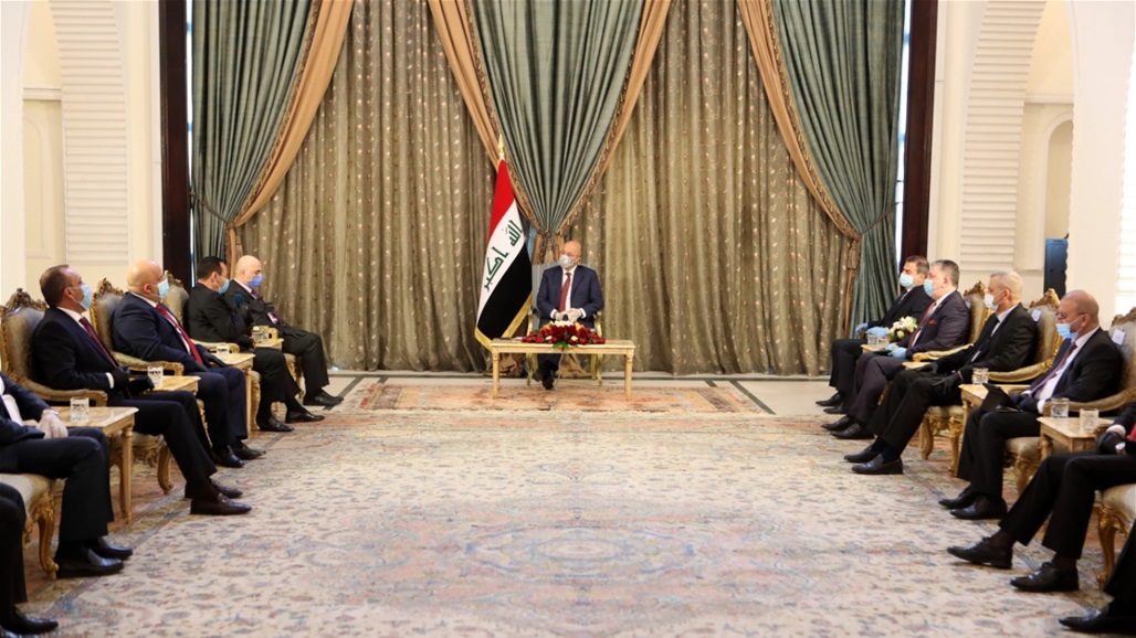 صالح: التحديات الصعبة التي تواجه العراق تتطلب المزيد من التعاون