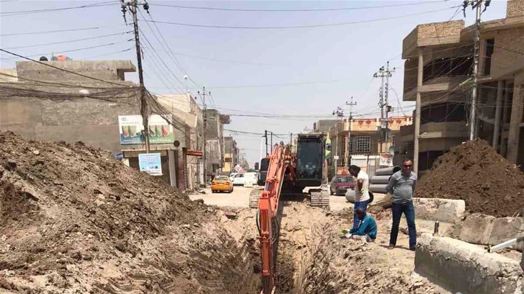 امانة بغداد: ننتظر الموازنة لمد شبكات مجاري جديدة 
