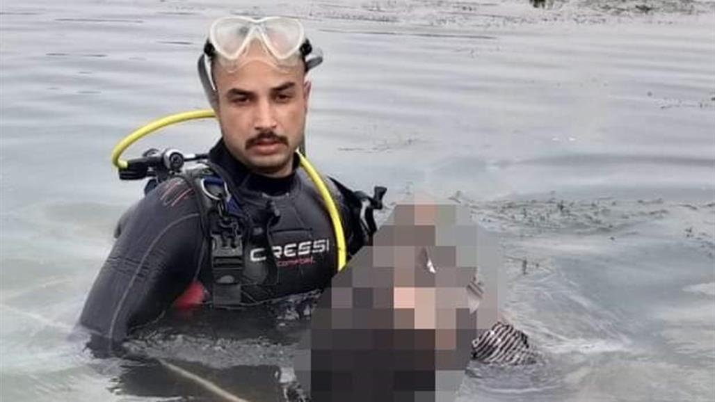 انتشال جثة غريق من شط الكوفة