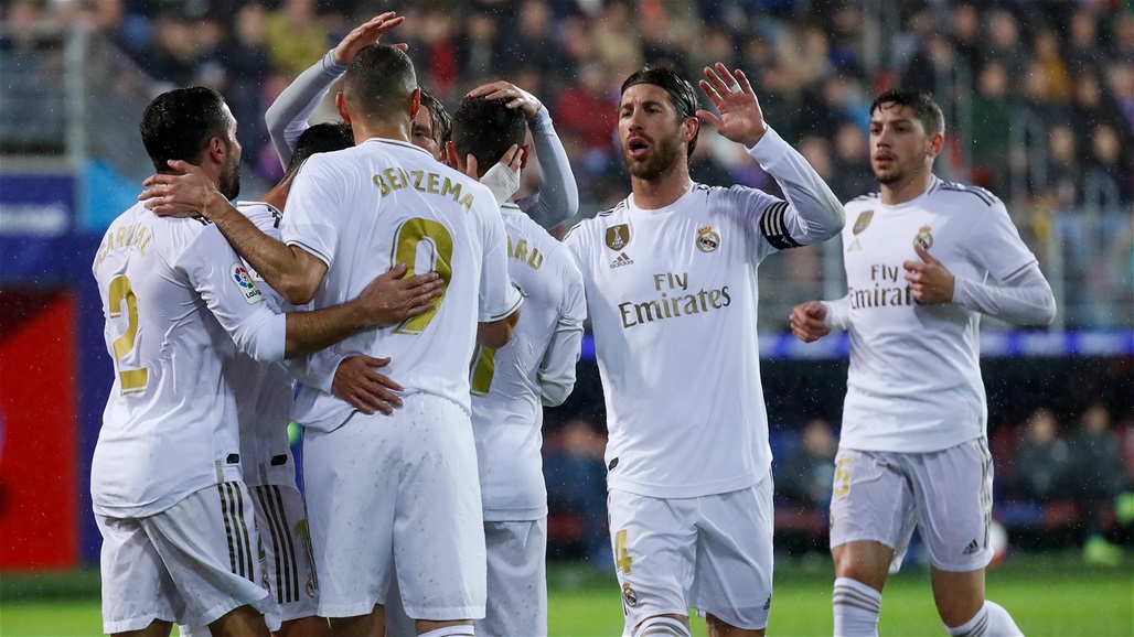 هازارد يقود هجوم ريال مدريد في أولى مباريات "الملكي" بعد جائحة كورونا