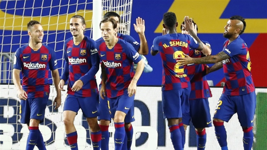برشلونة يعزز صدارته لليغا بثنائية في شباك ليجانيس