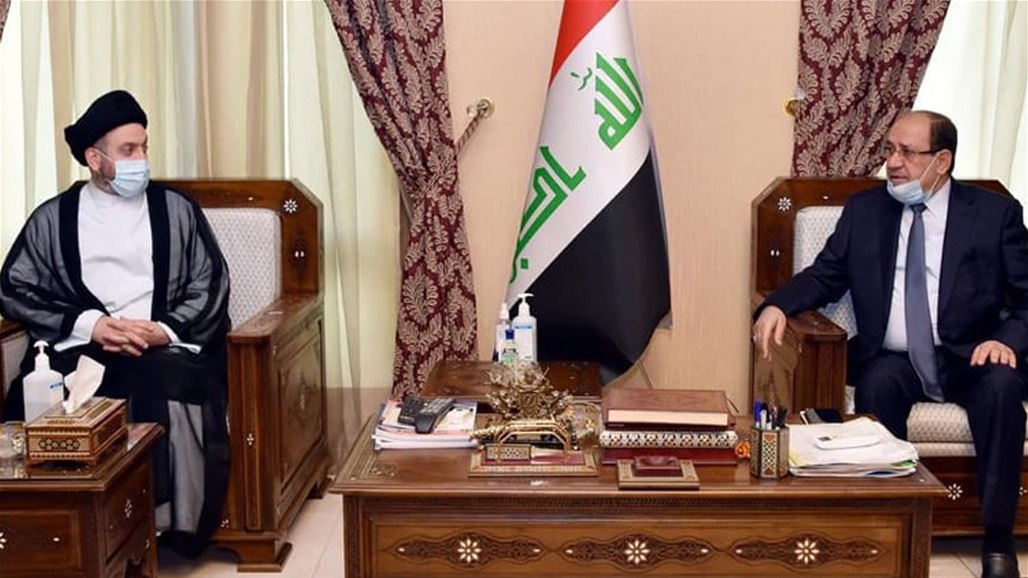 الحكيم للمالكي: عراقيون تشكل لدعم الدولة واعادة الثقة بالنظام السياسي