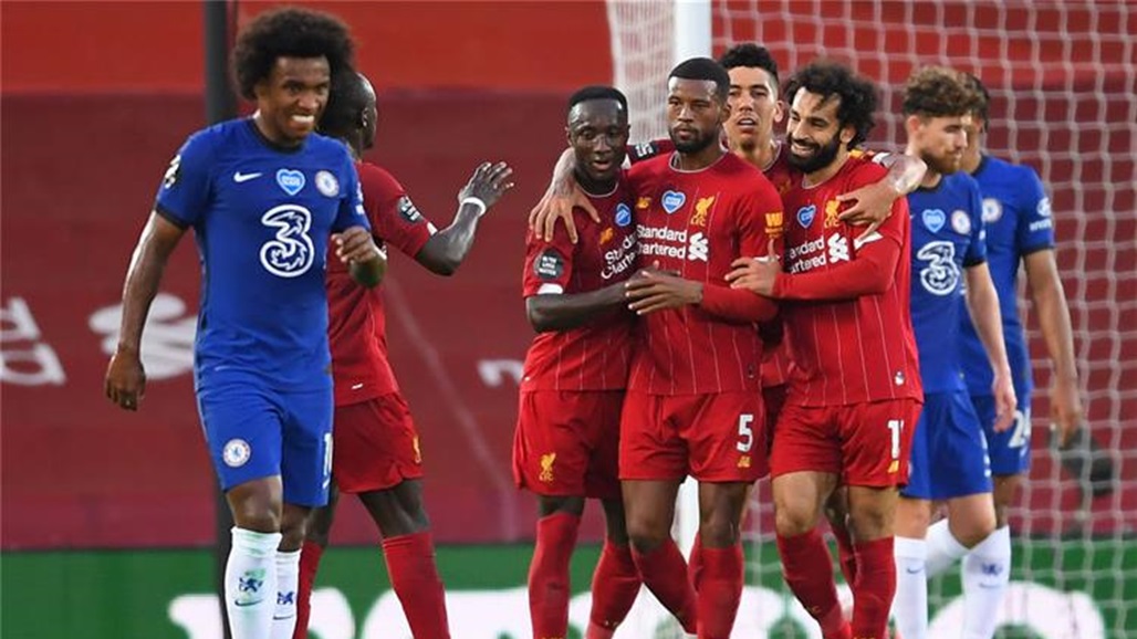 ليفربول يُجهز على تشيلسي في مباراة مهرجان الاهداف