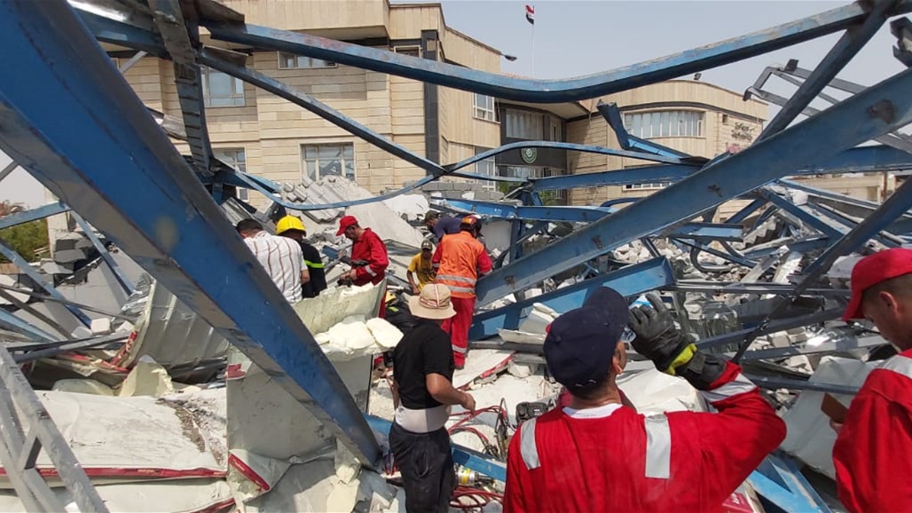 مطالبة نيابية بتحقيق عاجل بانهيار مبنى تابع لمديرية الشباب والرياضة في البصرة