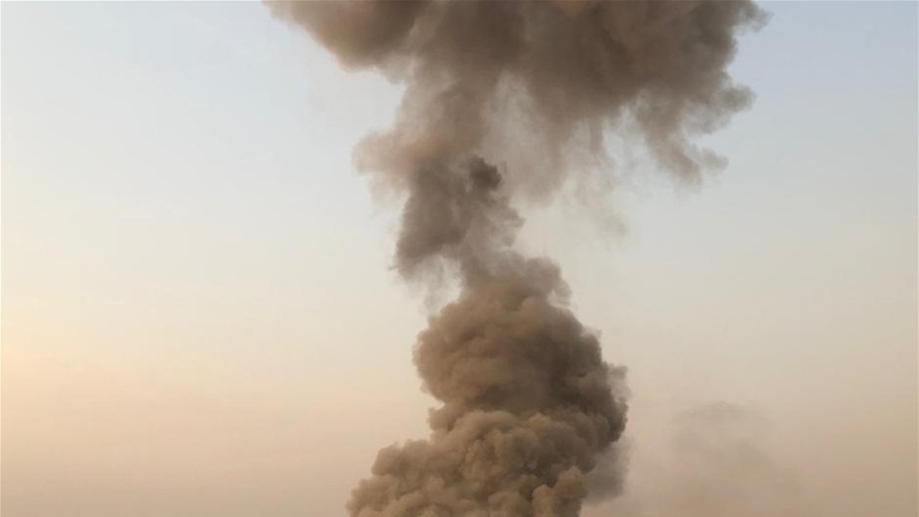 الدفاع المدني تعلن السيطرة على انفجار الكدس داخل معسكر جنوبي بغداد
