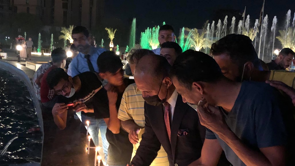درجال والسفاح يلتقيان متظاهري الفردوس في بغداد