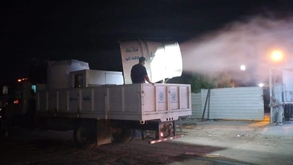 بالصور.. "المدافع البيضاء" تتجول بين أزقة بغداد