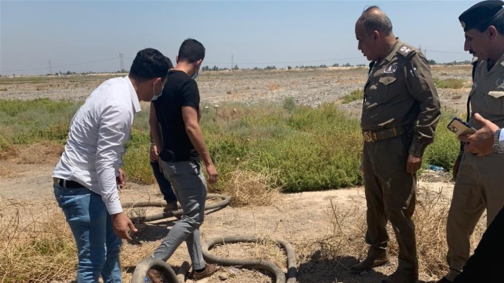 ضبط انابيب لتهريب النفط في البصرة