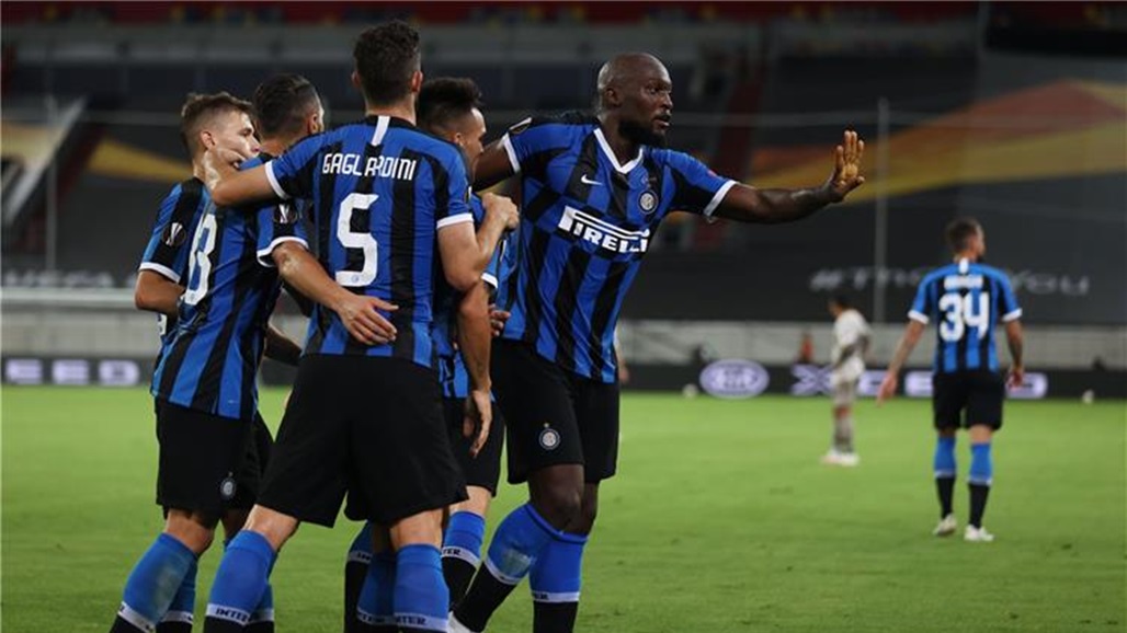  انتر ميلان يقسو على شاختار بخماسية ويبلغ نهائي الدوري الاوروبي