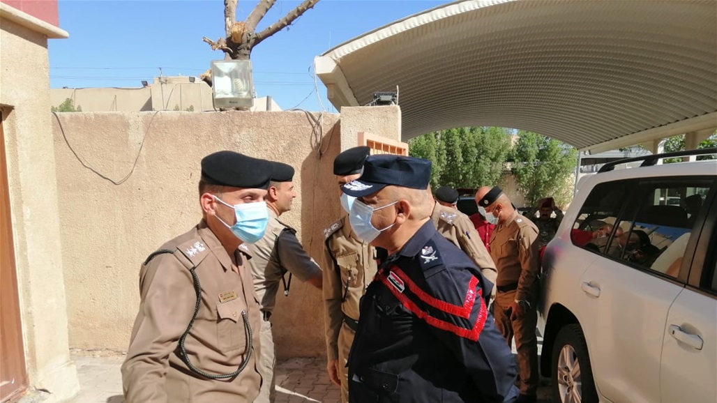 مدير عام الدفاع المدني يصل إلى النجف