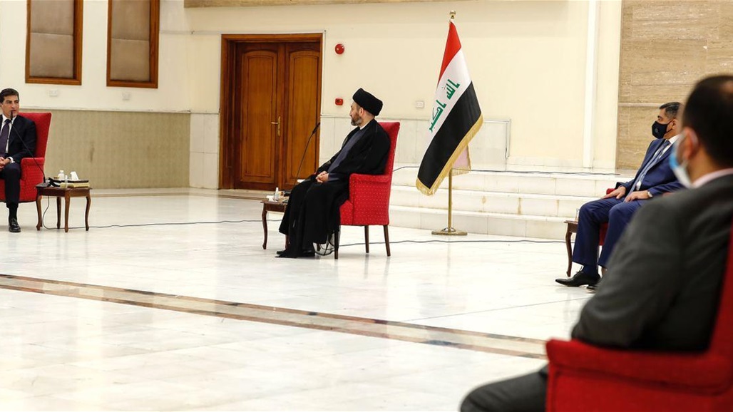البارزاني للحكيم: اي تهديد تتعرض له بغداد هو تهديد لمدن الاقليم
