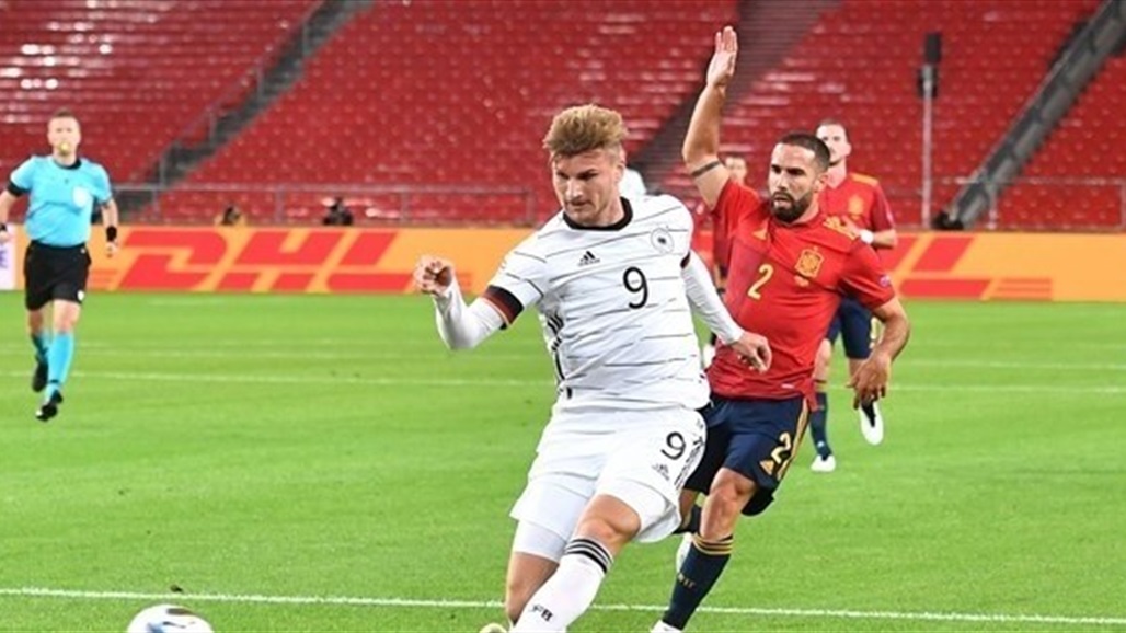 تعادل إيجابي مثير يحسم قمة المانيا واسبانيا بدوري الأمم الاوروبية