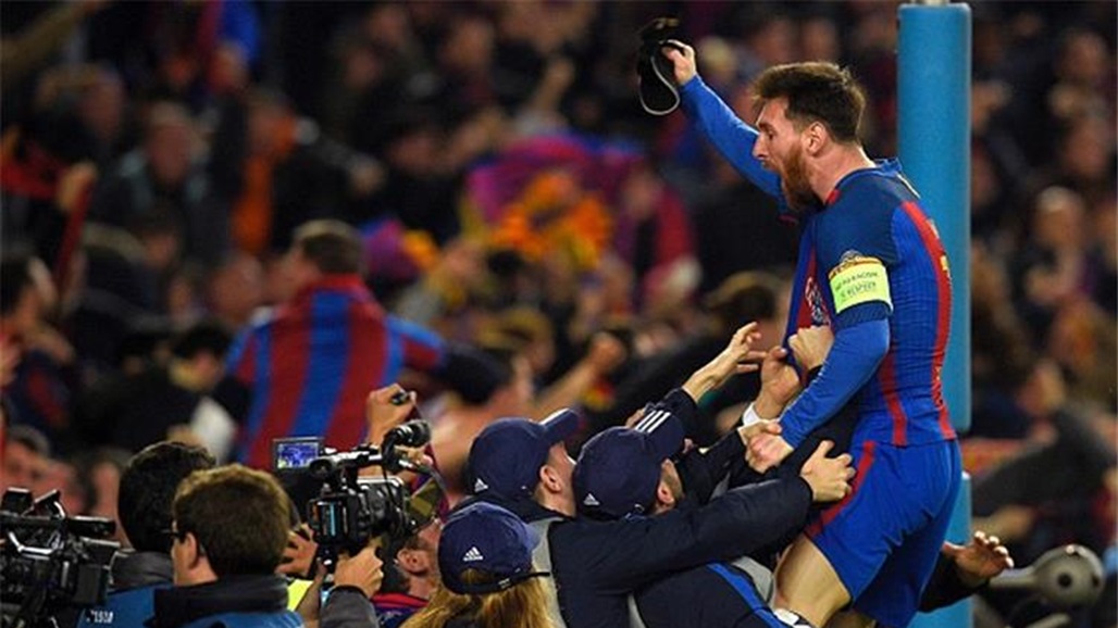 ميسي يقرر البقاء مع برشلونة