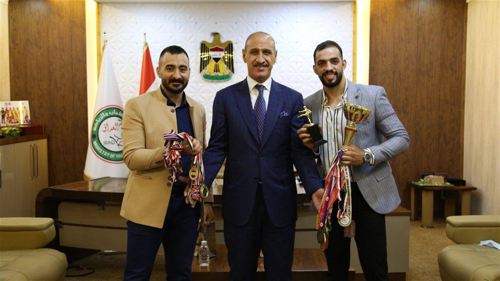 درجال يستقبل ابطال الكيوكوشنكاي ويجدد دعمه لأصحاب الإنجاز 