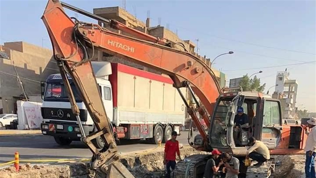 أمانة بغداد تعلن المباشرة بصيانة "تخسف" شمالي العاصمة