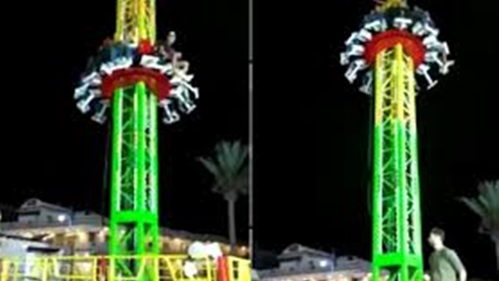 فيديو يوثق سقوط لعبة ملاهي في مصر