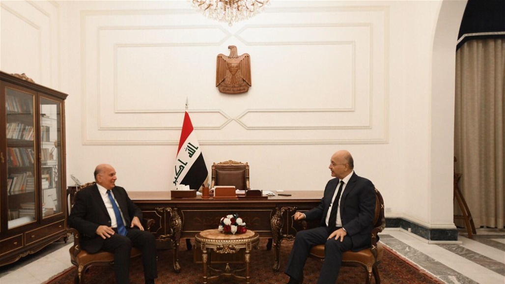 صالح يؤكد لفؤاد حسين ضرورة منع التوترات المختلفة بالتأثير على علاقات العراق الخارجية