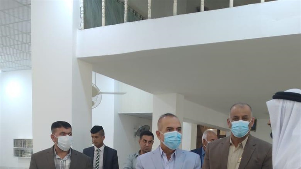 كمبش يفتتح "جامع الحاج ناصر" في ديالى