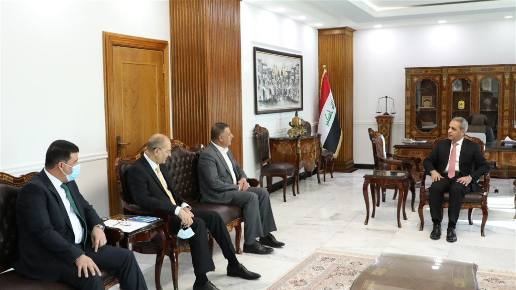 زيدان والتميمي يبحثان بناء دار القضاء في ديالى