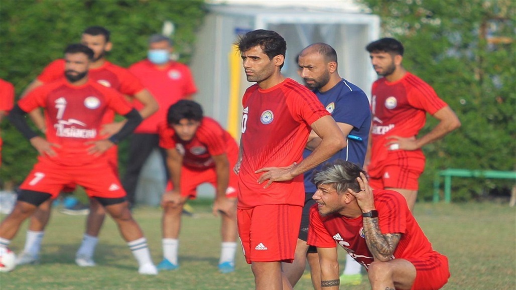 ضرغام اسماعيل يعود لتدريبات النوارس الجماعية