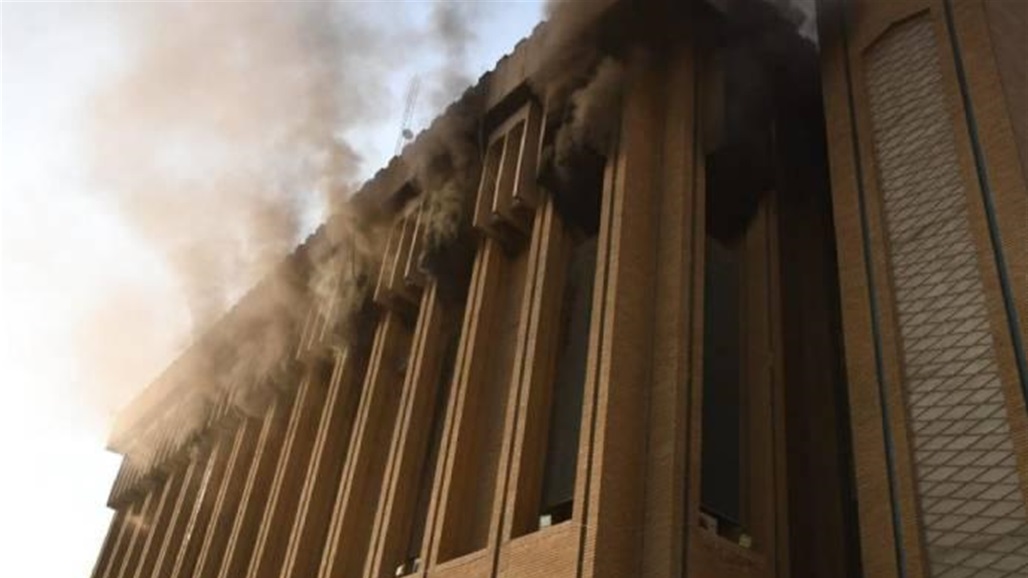 الضرائب توضح أسباب الحريق داخل مبناها اليوم