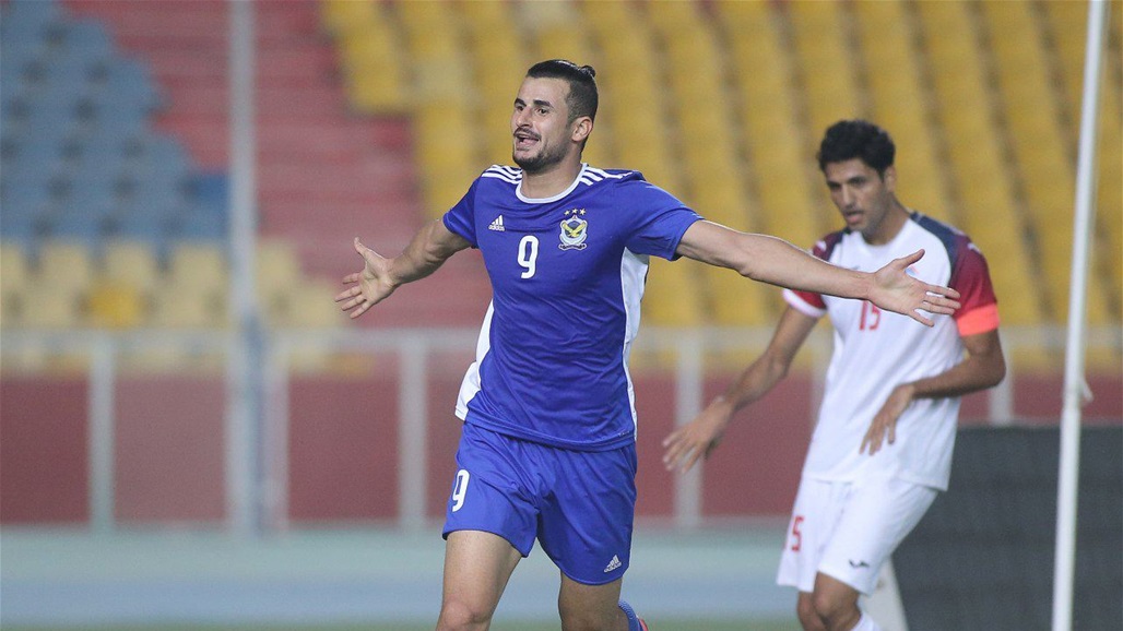 ثنائية ايمن حسين تقهر الصناعات وتحلق بالصقور لصدارة الدوري الممتاز