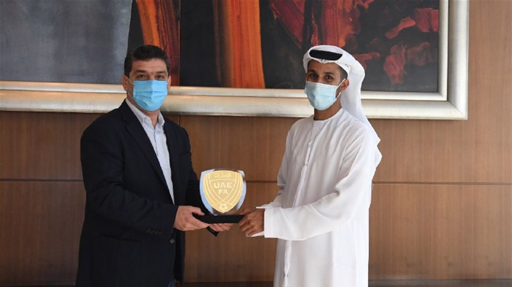 الاتحاد الاماراتي يؤكد حرصه على توفير كل الاحتياجات الخاصة بأسود الرافدين