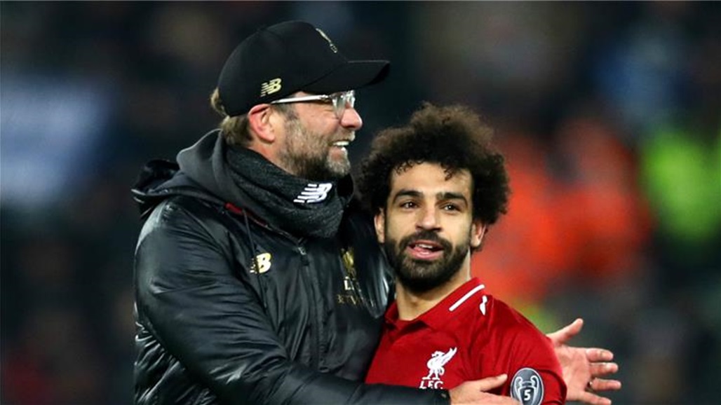 كلوب يعلن سلبية مسحة محمد صلاح 