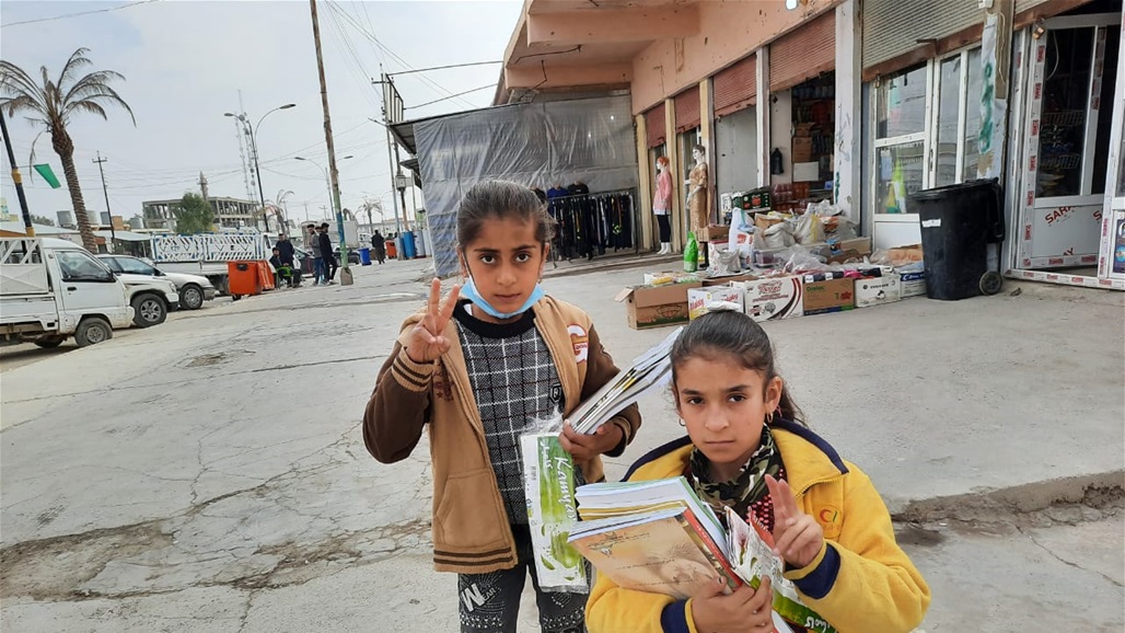 بالصور.. براءة الطفولة تُعانق الحياة مجدداً في سنجار