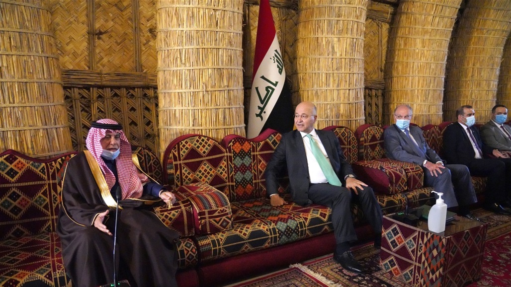 صالح يشيد بعمق وتطور العلاقات الأخوية العراقية السعودية