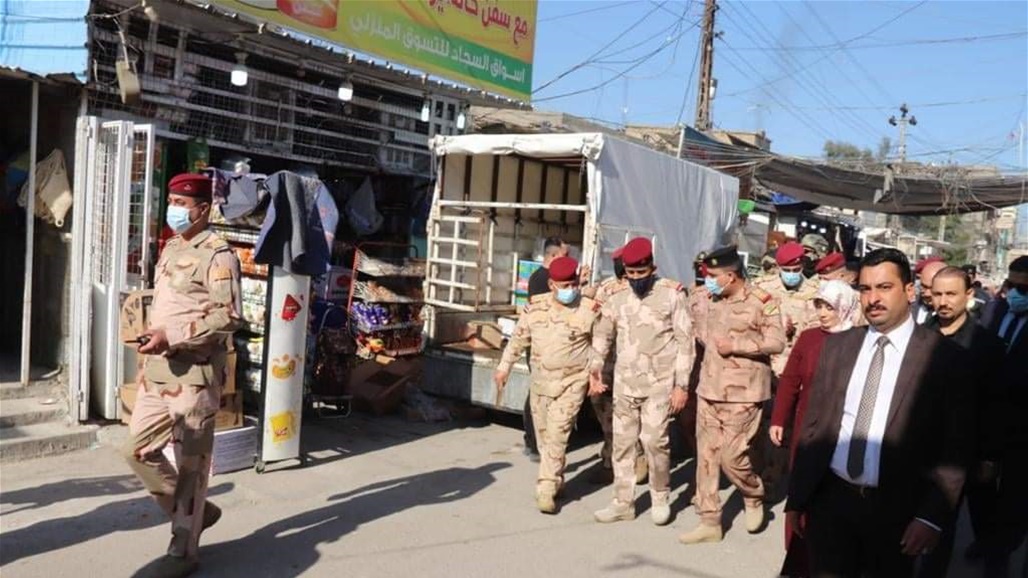 قائد عمليات بغداد يوعز بفتح الطريق المؤدي إلى "سوق الصليخ"