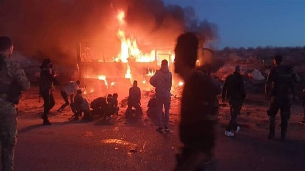 25 قتيلا بهجوم على حافلة في دير الزور السورية
