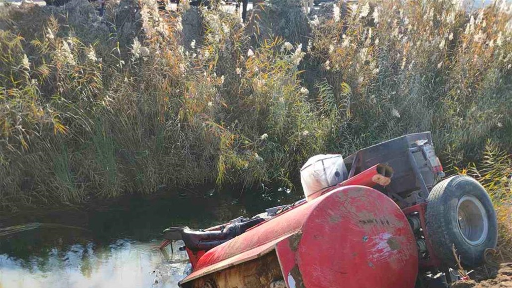 مصرع منتسب واصابة اخر بانقلاب عجلة اطفاء جنوب بغداد