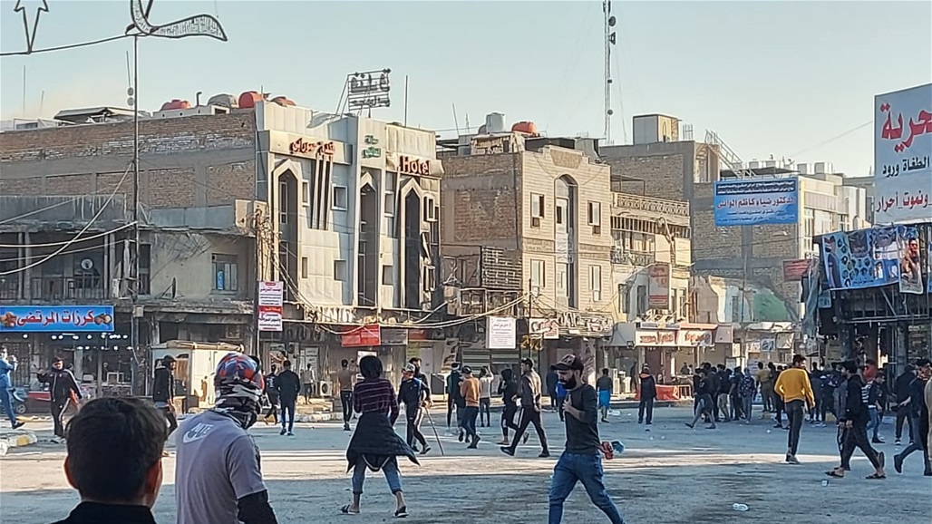 بالصور.. "كر وفر" في ساحة الحبوبي