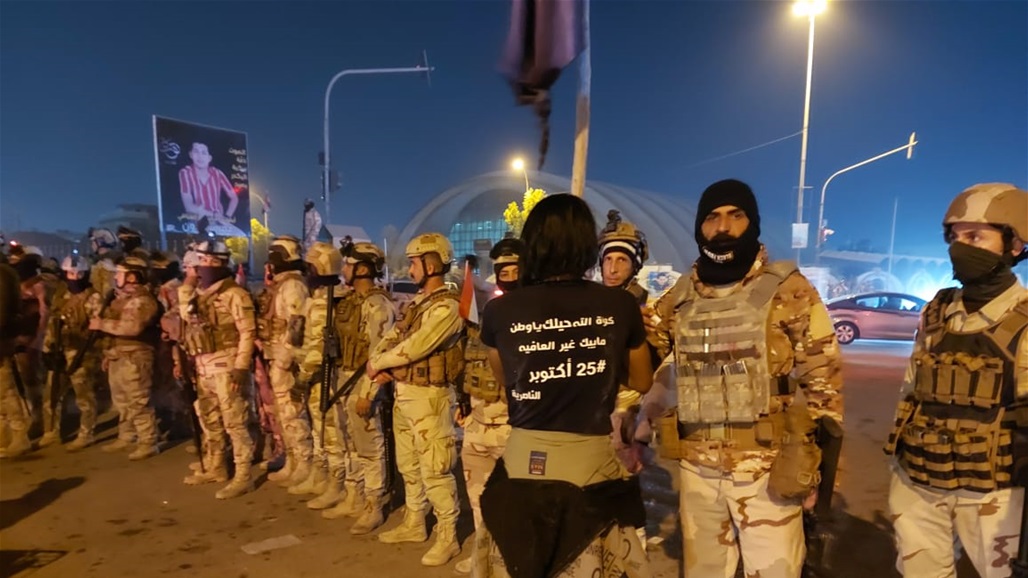 اشتباكات بين القوات الامنية ومتظاهرين في الناصرية