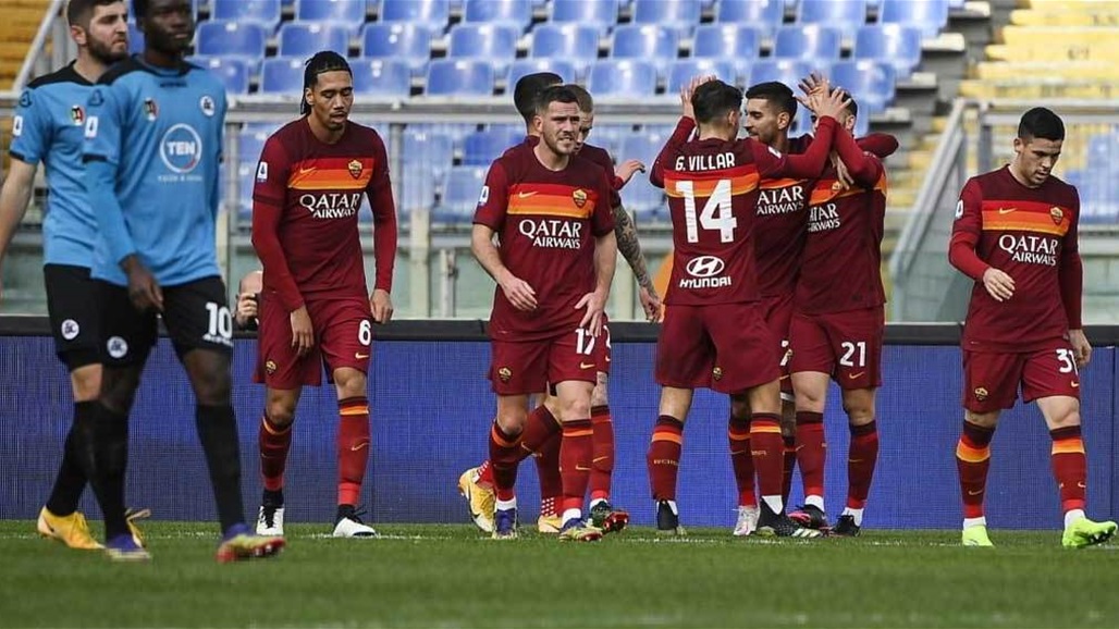 روما ينتزع فوزا مثيرا في الوقت القاتل
