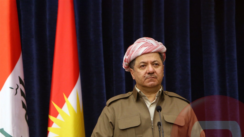 مسعود بارزاني: إقليم كردستان يرغب في التوصل إلى حل مع بغداد 