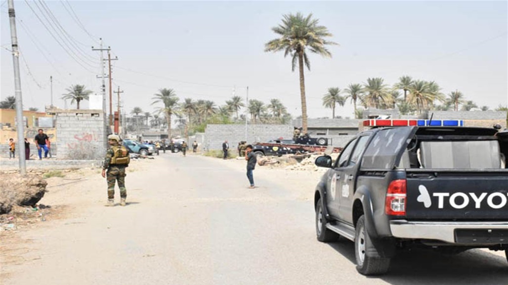 شرطة الانبار تعلن العثور على اكداس من اسلحة داعش في منطقة الهريمات