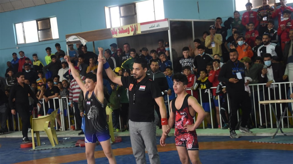 الحشد الشعبي يتوج ببطولة أندية العراق بالمصارعة الرومانية