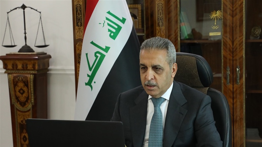 بالصور: اجتماع افتراضي يجمع رؤساء القضاء في العراق وقطر ومكتب الامم المتحدة