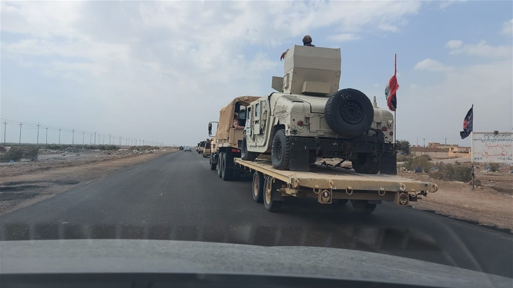 وصول تعزيزات عسكرية الى محافظة ذي قار