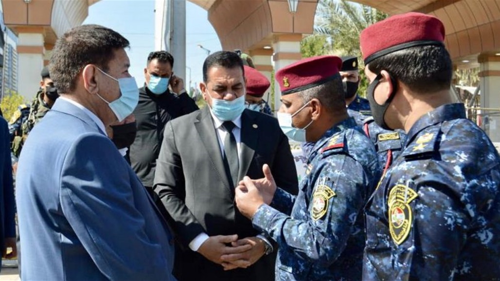 لجنة الامن تتفقد القطعات التي تشارك بتأمين زيارة الامام الكاظم (ع)