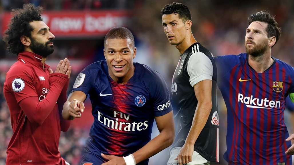 ترتيب الهدافين في الدوريات الخمسة الكبرى