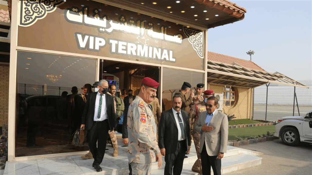 رئيس أركان الجيش الباكستاني يصل النجف